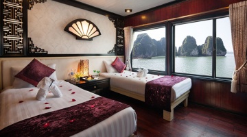 Premium Twin bed - Upper deck