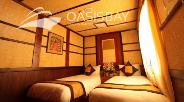 Twin bed cabin