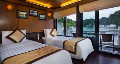 Luxury Twin private balcony