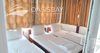 Triple cabin - 3 single beds