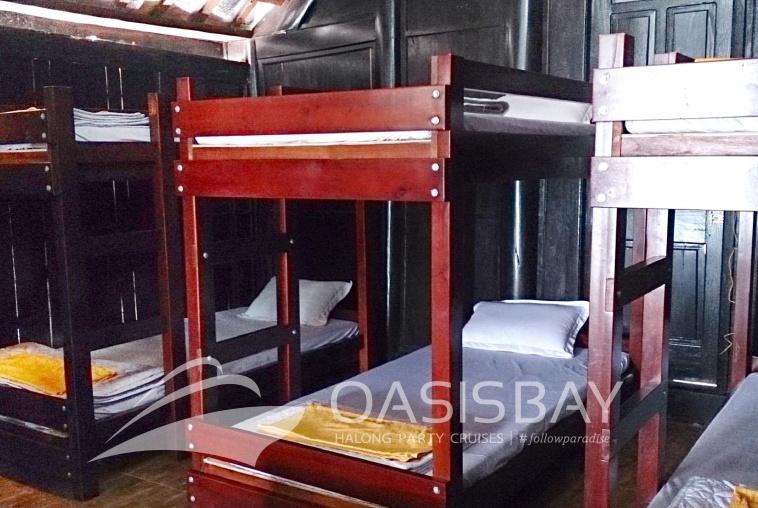 Dormitory room at island