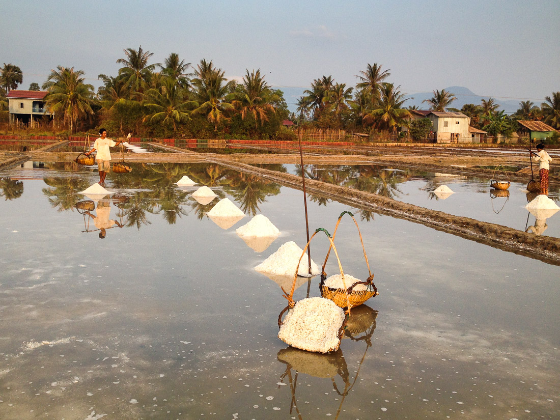 salt field - Kampot - Cambodia