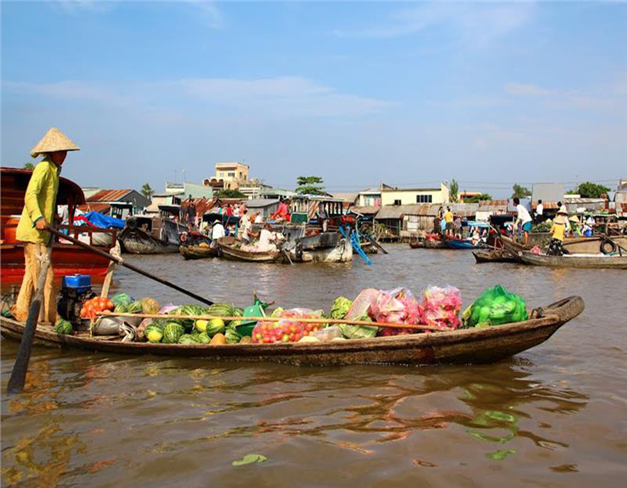 Mekong Delta and Cai Be floating market tour